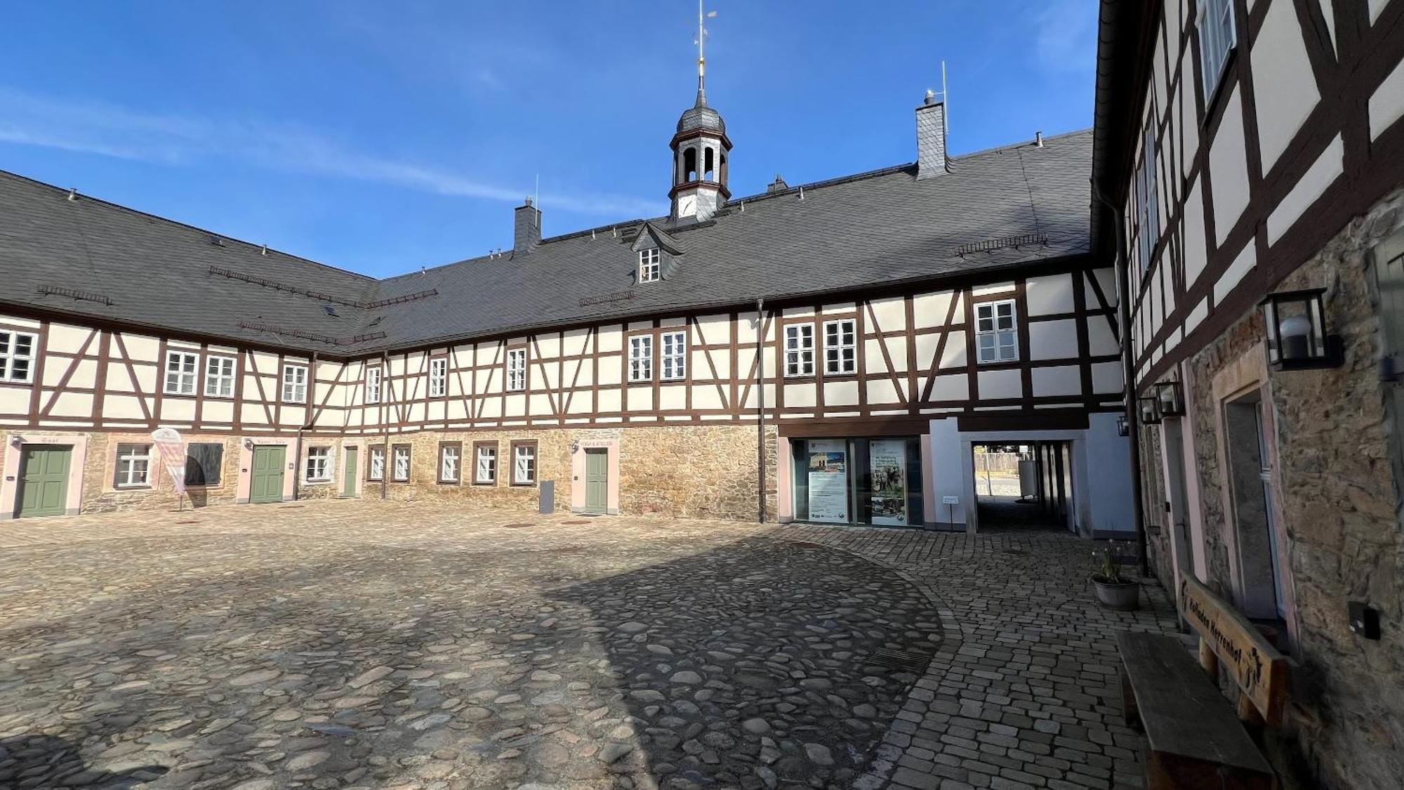 Gewoelbe-Stuebchen Im Herrenhaus Schwarzenberg  Eksteriør bilde